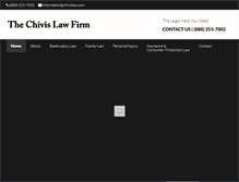 Tablet Screenshot of chivislaw.com